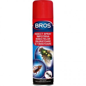 Spray Universal Insecte Zburătoare și Târâtoare 400 ml BROS